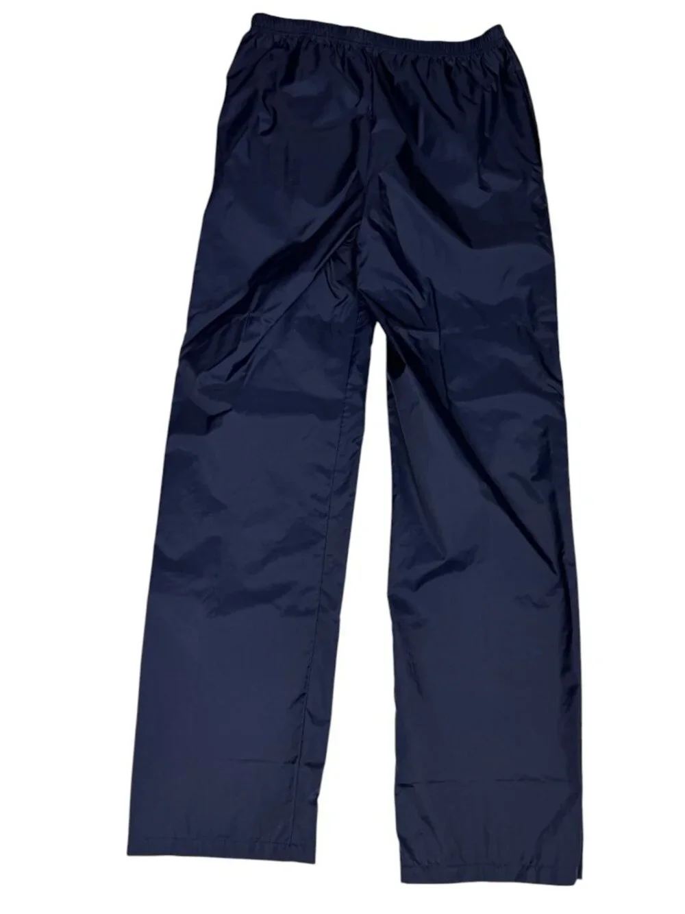 VTG Adidas Trefoil Nylon Navy Windbreaker Pants Mens S 1980s/1990s